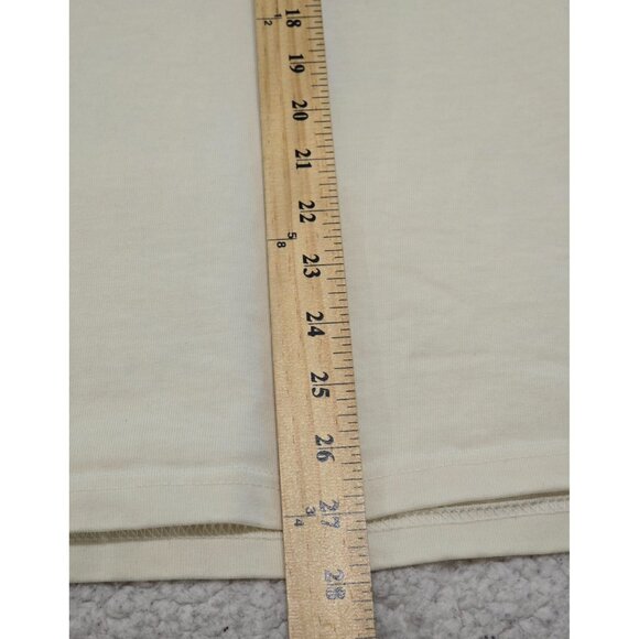 Paper Planes Men's Cream No Love Lost Graphic‎ Shirt Short Sleeve Cotton Size XL - Picture 10 of 11